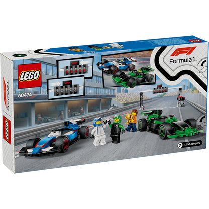 LEGO® City F1® Grid with VCARB & Sauber Race Cars 60474