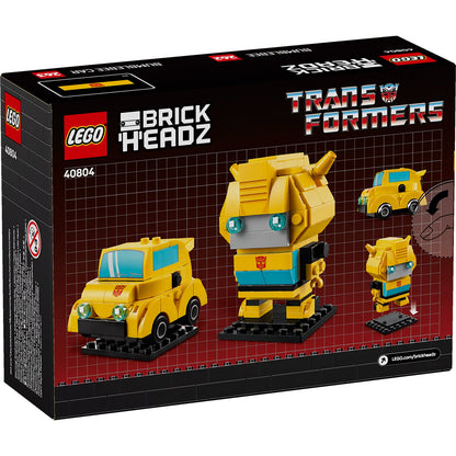 LEGO® BrickHeadz™ Transformers Bumblebee Robot & Vehicle 40804