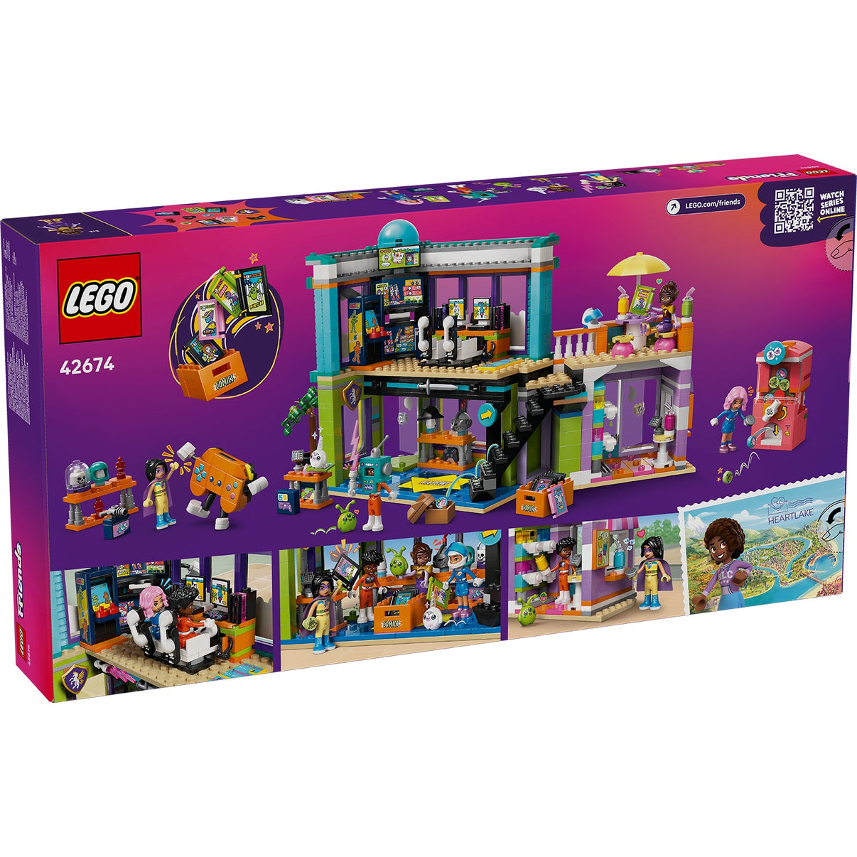 LEGO® Friends™ Comic Book and Game Store