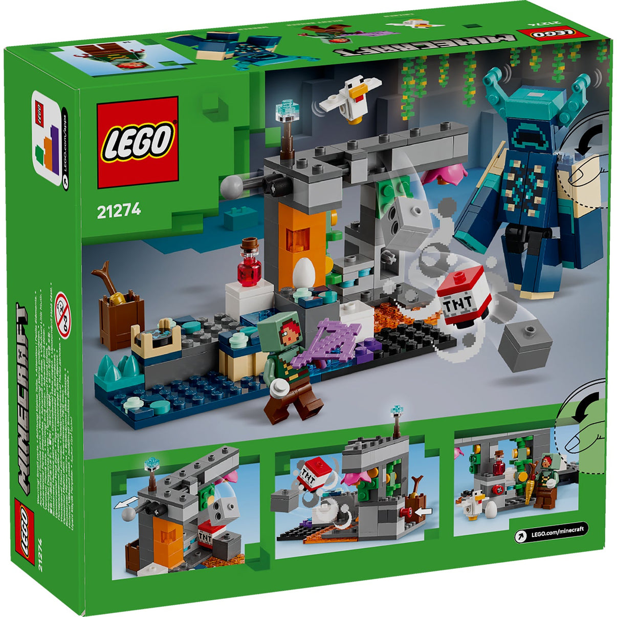 LEGO® Minecraft® The Warden Encounter