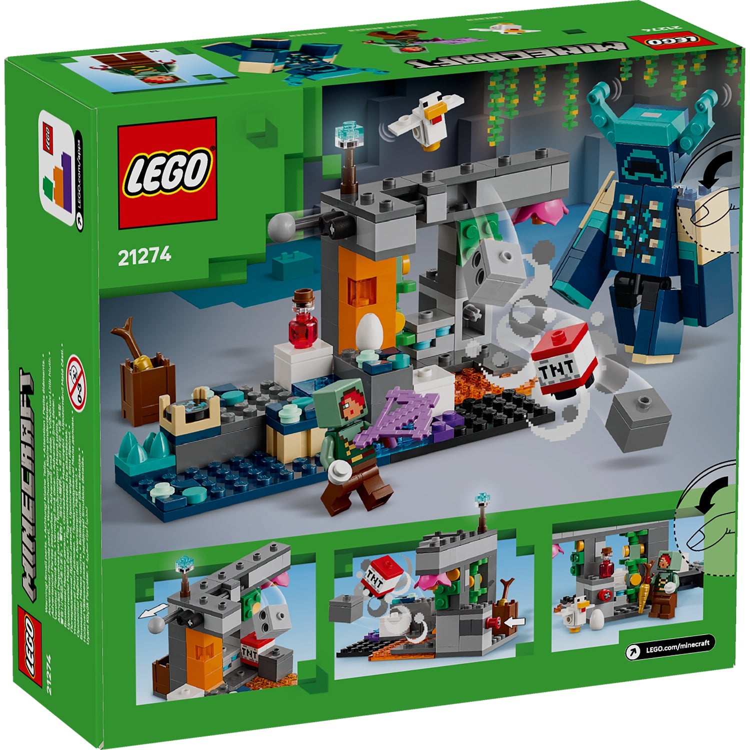 LEGO® Minecraft® The Warden Encounter