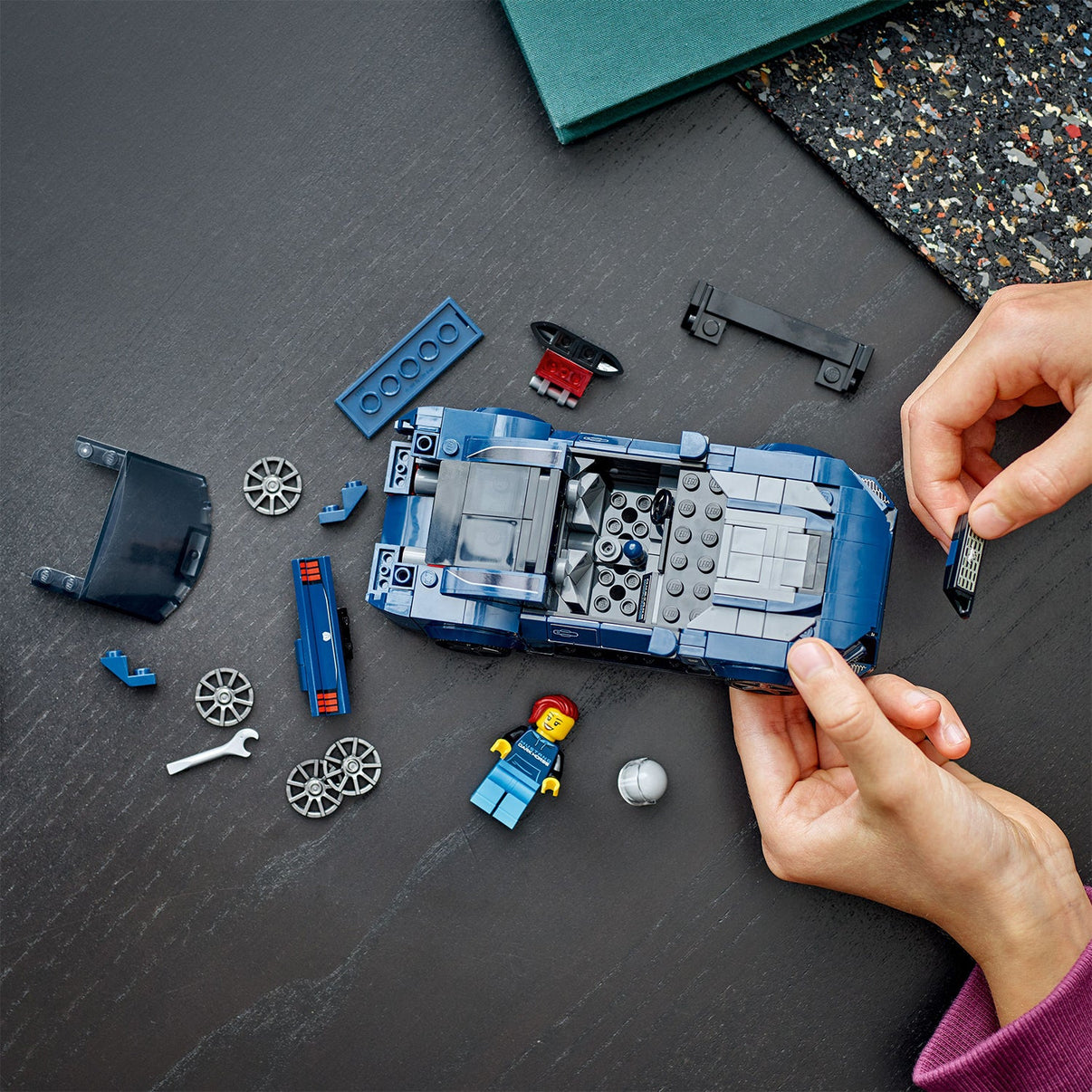 LEGO® Speed Champions Ford Mustang Dark Horse Sports Car