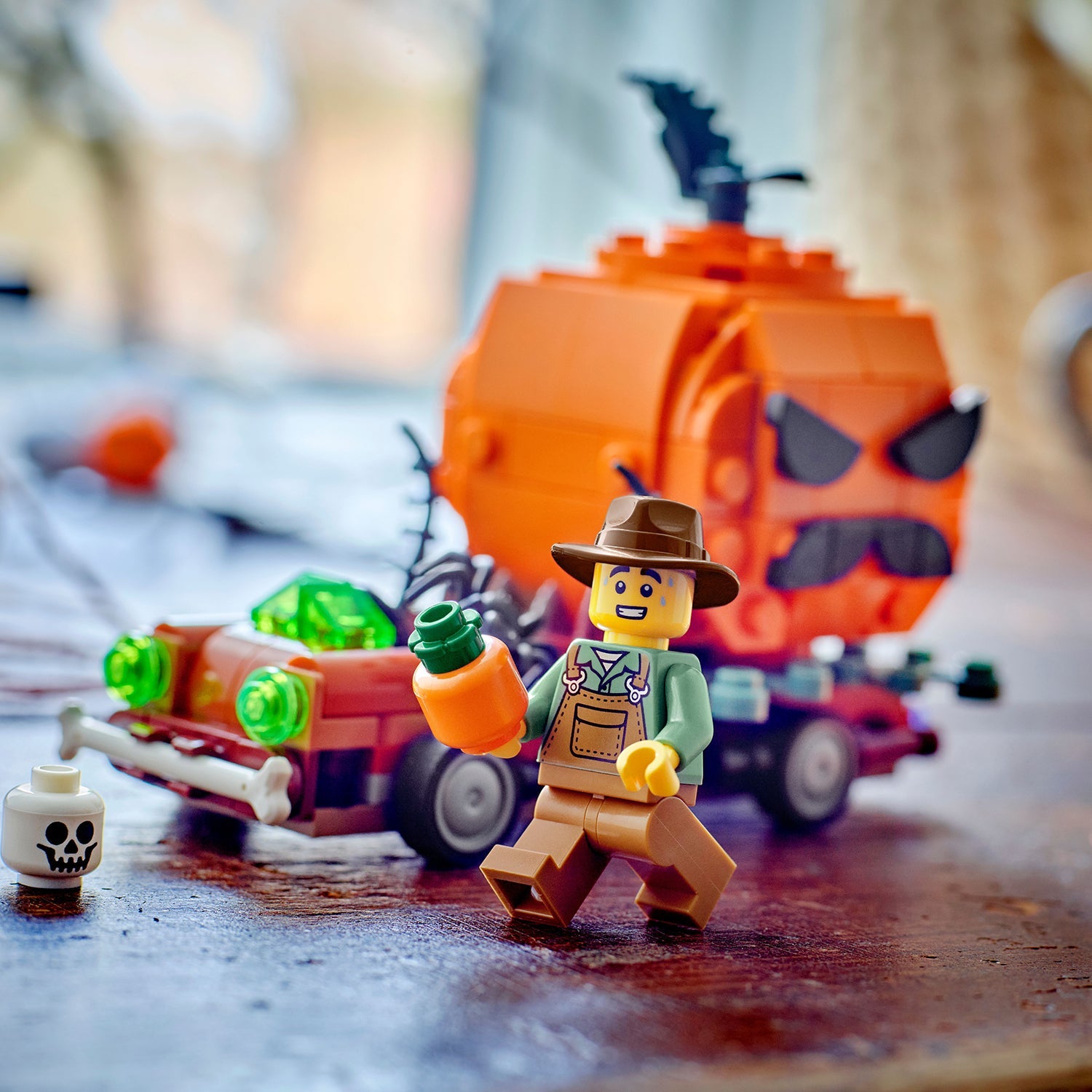 LEGO® Jack-O-Lantern Pickup Truck