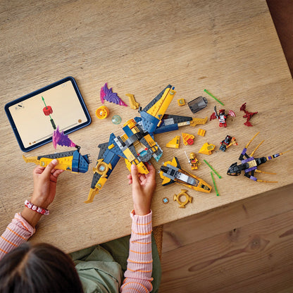 LEGO® 71833 NINJAGO® Ras and Arin’s Super Storm Jet