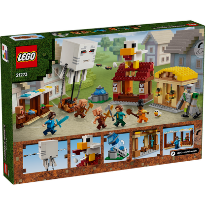 LEGO 21273 Minecraft® The Ghast Balloon Village Attack