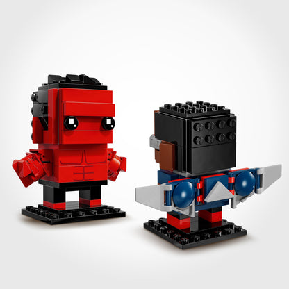 LEGO® 40668 BrickHeadz™ Captain America & Red Hulk Figures