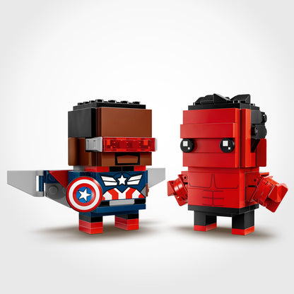 LEGO® 40668 BrickHeadz™ Captain America & Red Hulk Figures