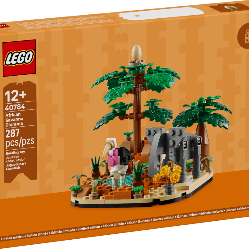 African Savanna Diorama
