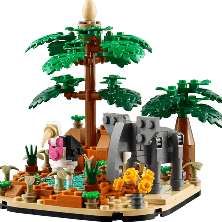 African Savanna Diorama