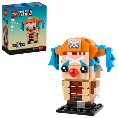 LEGO® BrickHeadz™ Buggy the Clown Figure