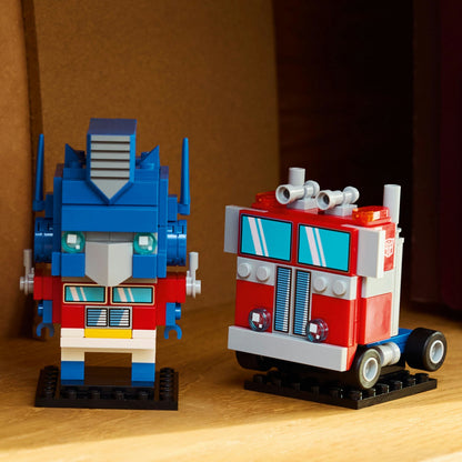 LEGO® BrickHeadz™ Transformers Optimus Prime Robot & Vehicle 40803
