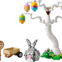 Easter Bunny and Chick Egg Hunt