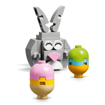 Easter Bunny and Chick Egg Hunt