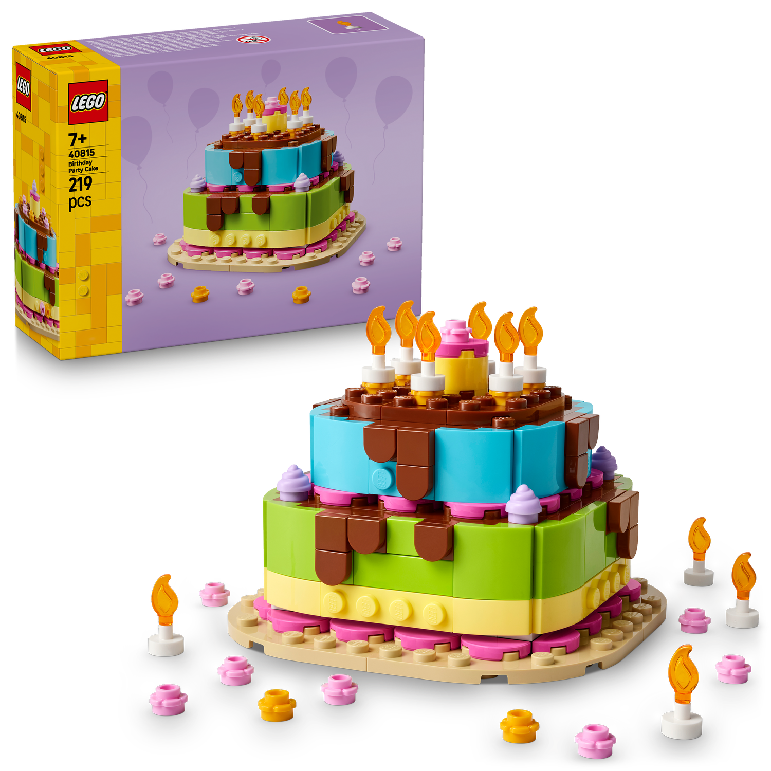 LEGO® Birthday Party Cake