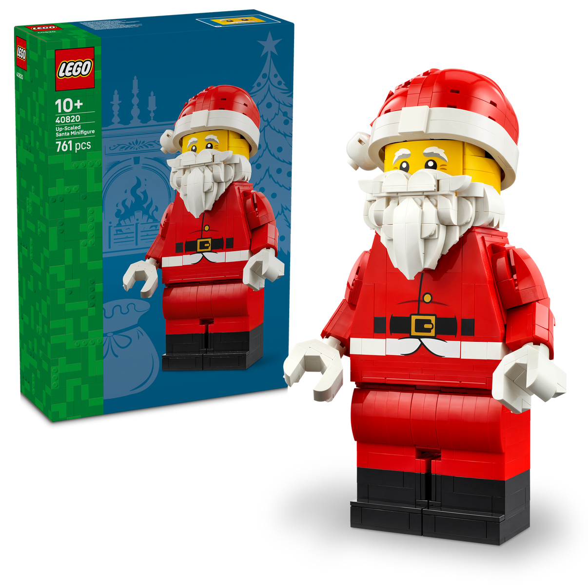 LEGO® Up-Scaled Santa Minifigure