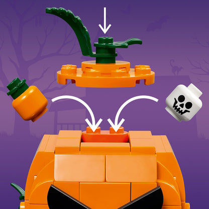 LEGO® Jack-O-Lantern Pickup Truck