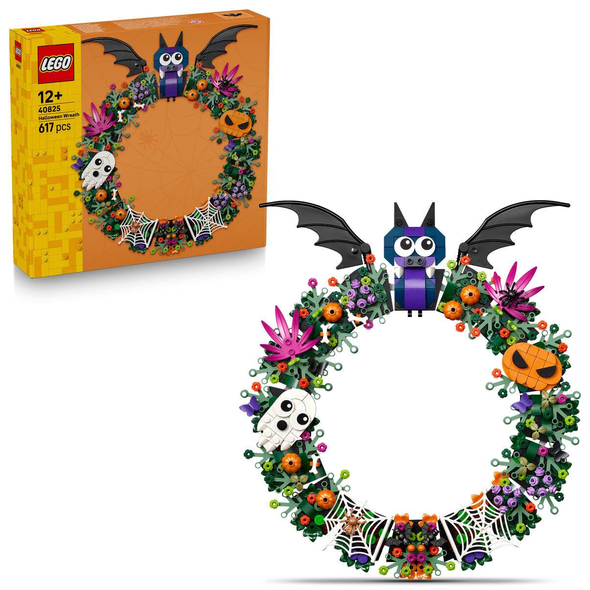 LEGO® Halloween Wreath