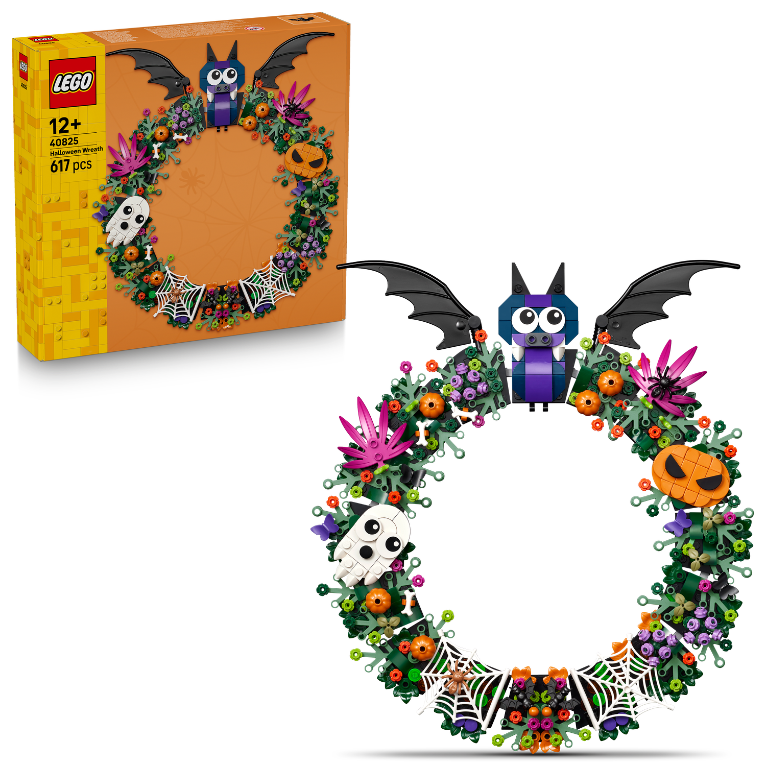 LEGO® Halloween Wreath