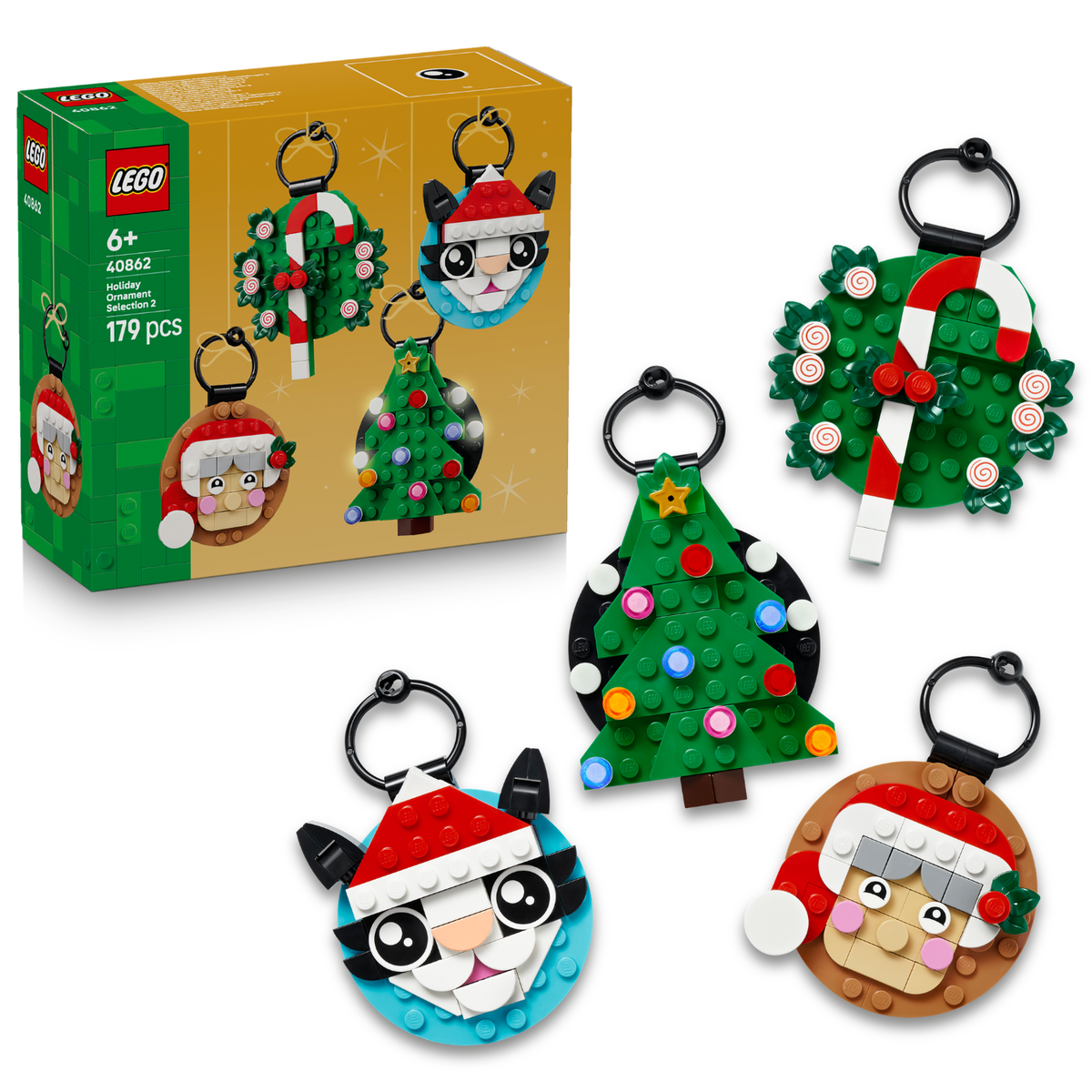 LEGO® Holiday Ornament Selection 2