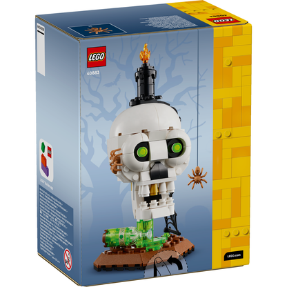 LEGO® Halloween Skull Candle