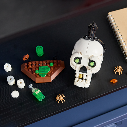 LEGO® Halloween Skull Candle