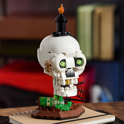LEGO® Halloween Skull Candle