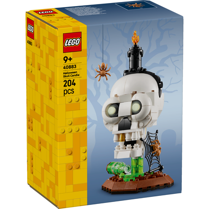 LEGO® Halloween Skull Candle