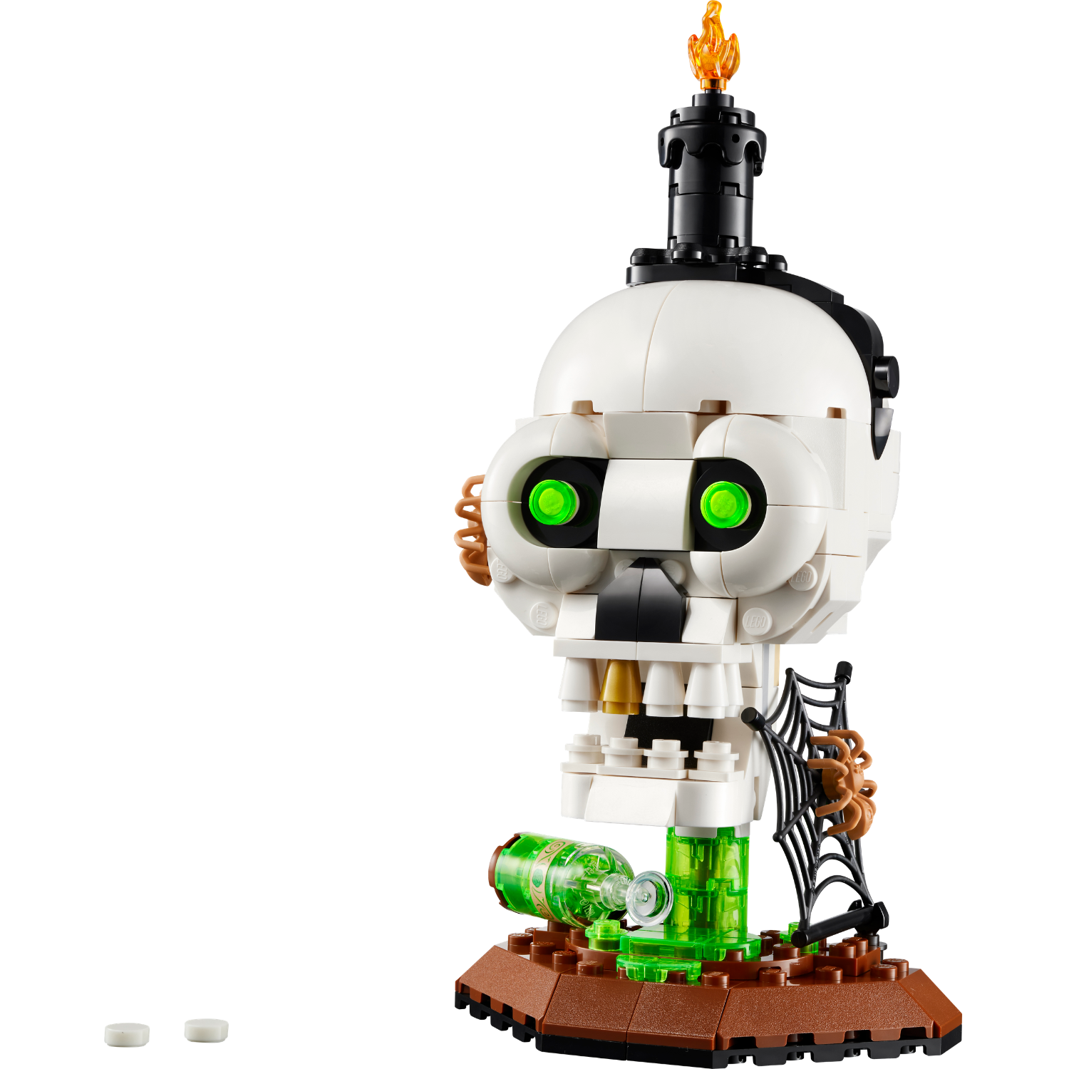 LEGO® Halloween Skull Candle