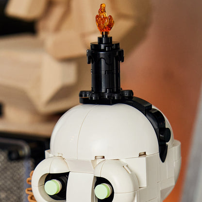 LEGO® Halloween Skull Candle