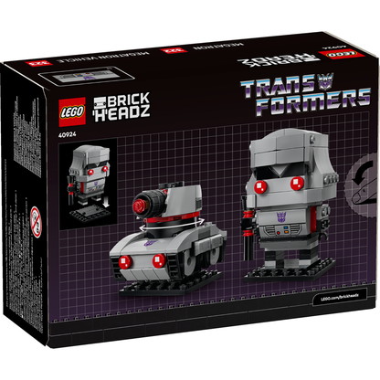 LEGO® BrickHeadz™ Transformers Megatron Robot & Vehicle