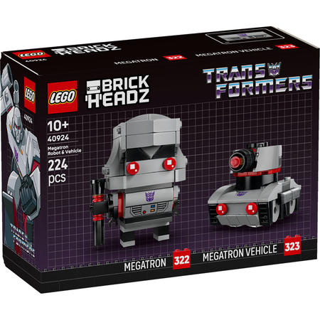 LEGO® BrickHeadz™ Transformers Megatron Robot & Vehicle