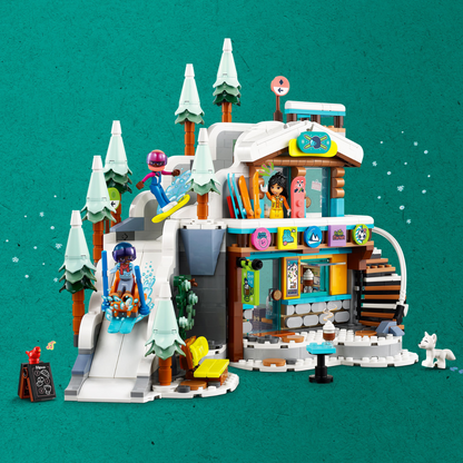 LEGO® 41756 Friends™ Holiday Ski Slope and Café