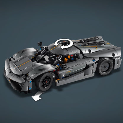 LEGO Technic™ Koenigsegg Jesko Absolut Grey Hypercar