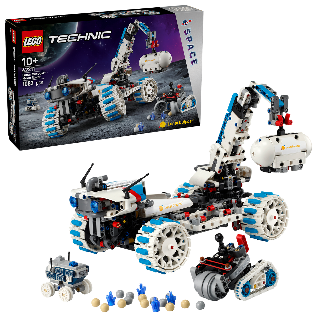 LEGO® Technic Lunar Outpost® Moon Rover Space Vehicle