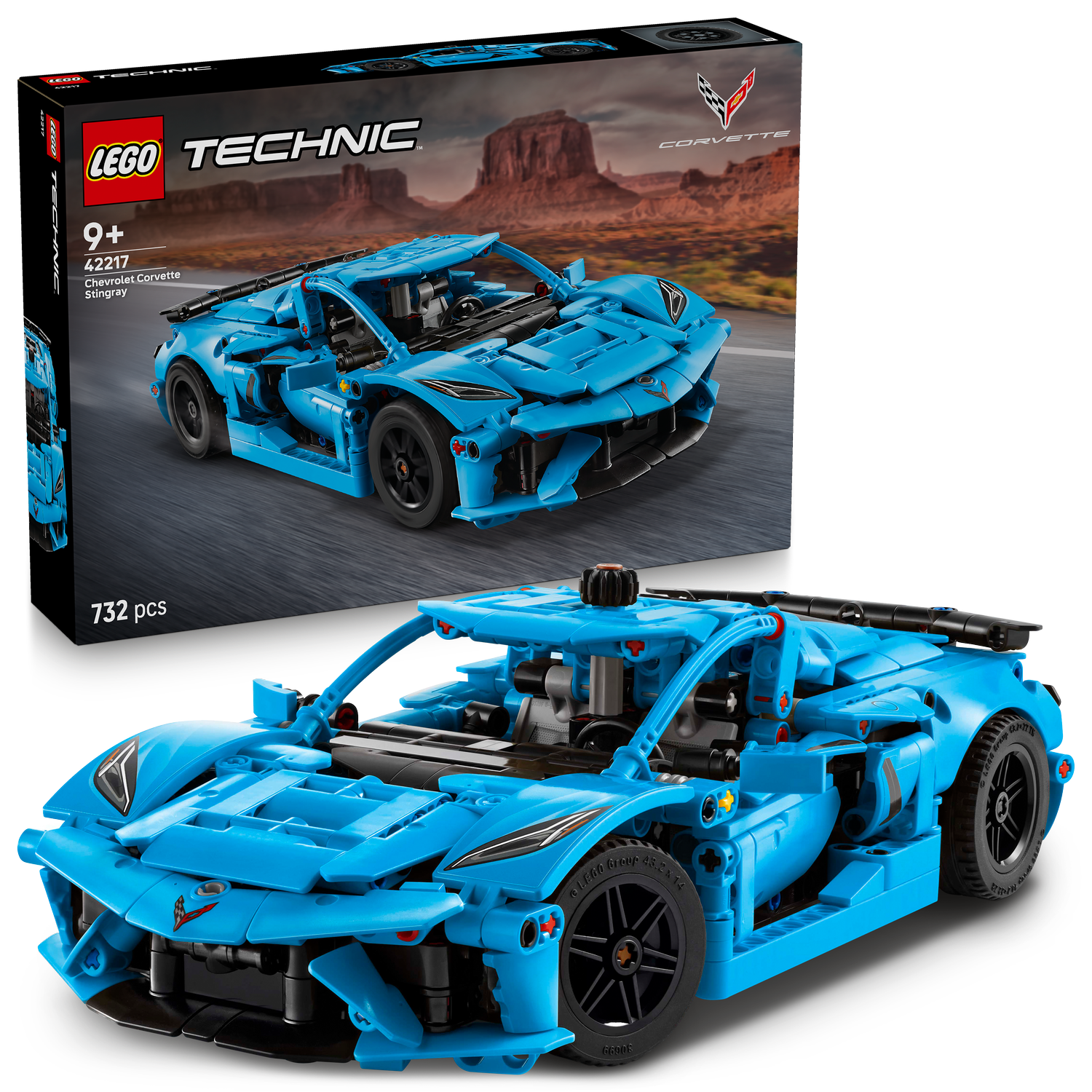 LEGO® Technic Chevrolet Corvette Stingray Blue