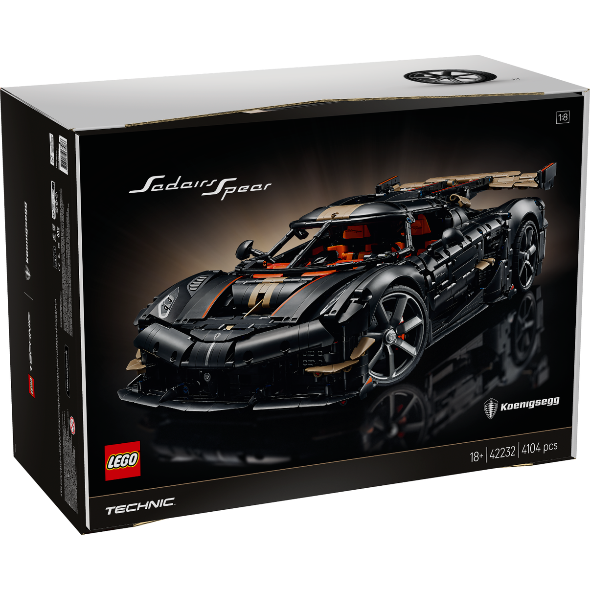 LEGO® Technic Koenigsegg Sadair’s Spear Megacar