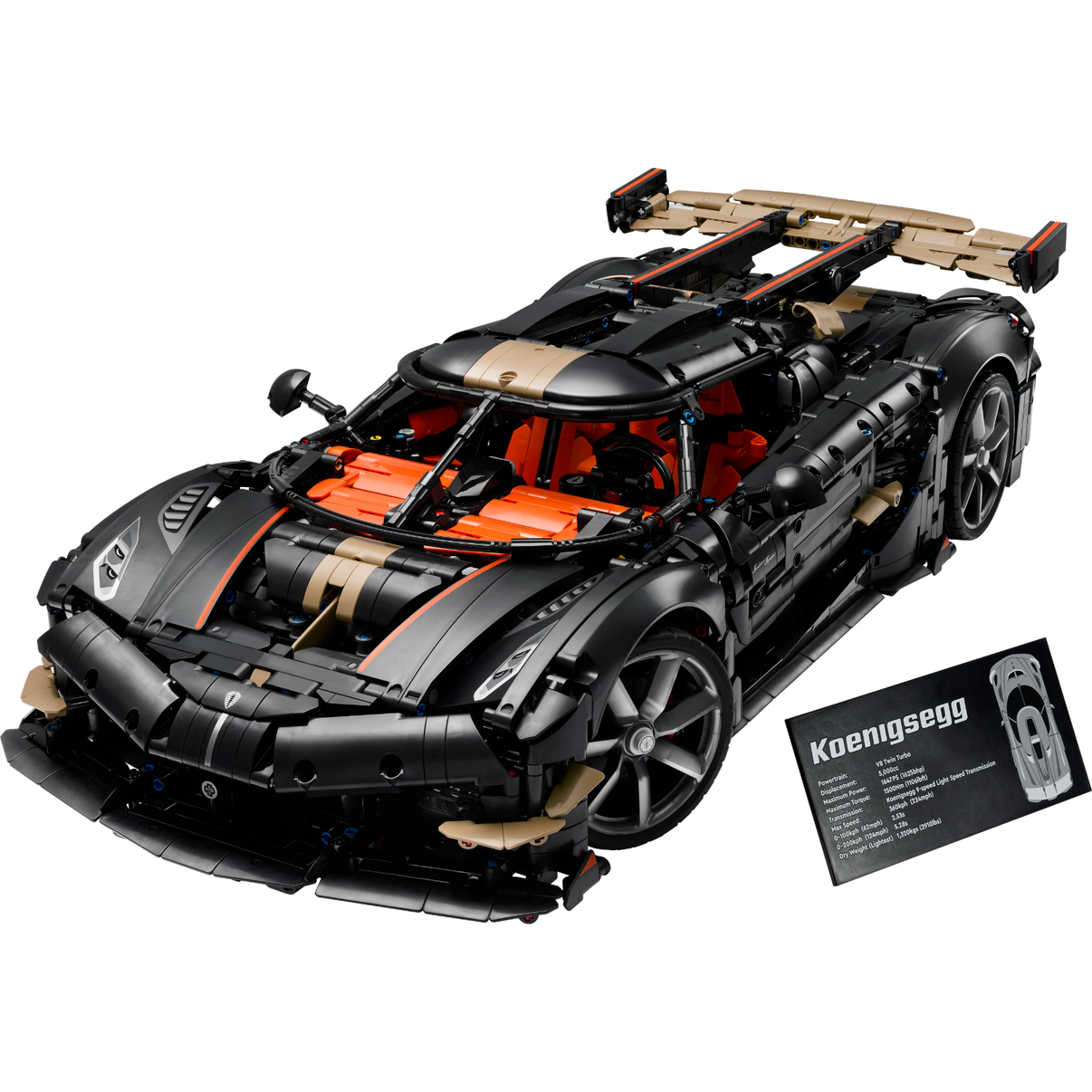 LEGO® Technic Koenigsegg Sadair’s Spear Megacar