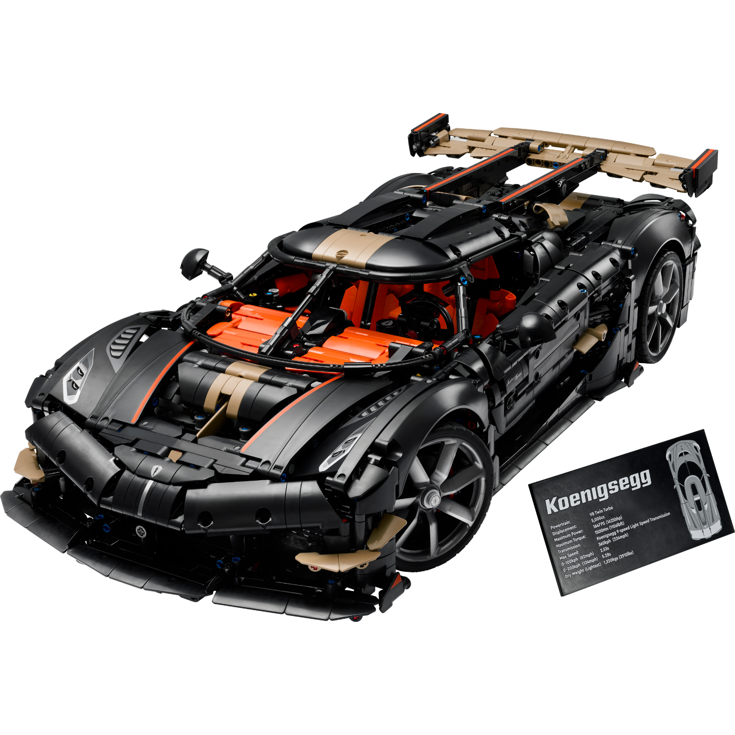 LEGO® Technic Koenigsegg Sadair’s Spear Megacar