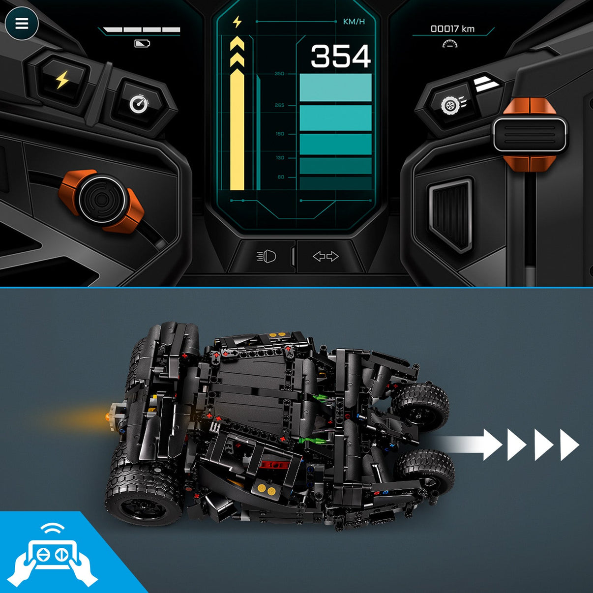 LEGO® Technic Batmobile™ Tumbler