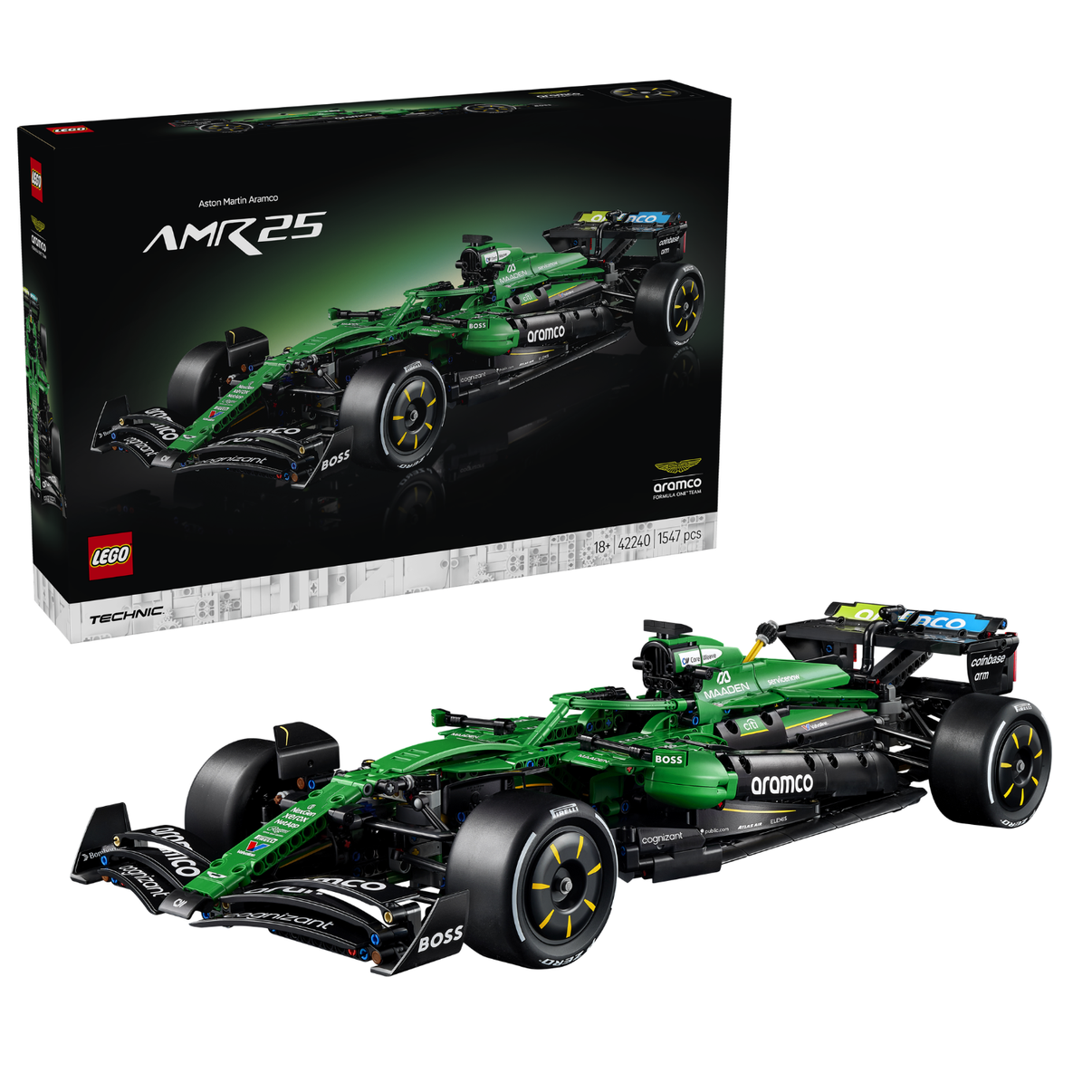 LEGO® Technic Aston Martin Aramco AMR25 F1® Car