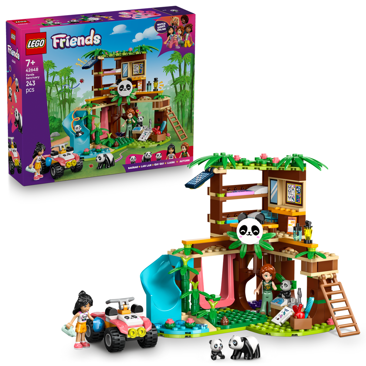LEGO® Friends™ Panda Sanctuary Animal Care