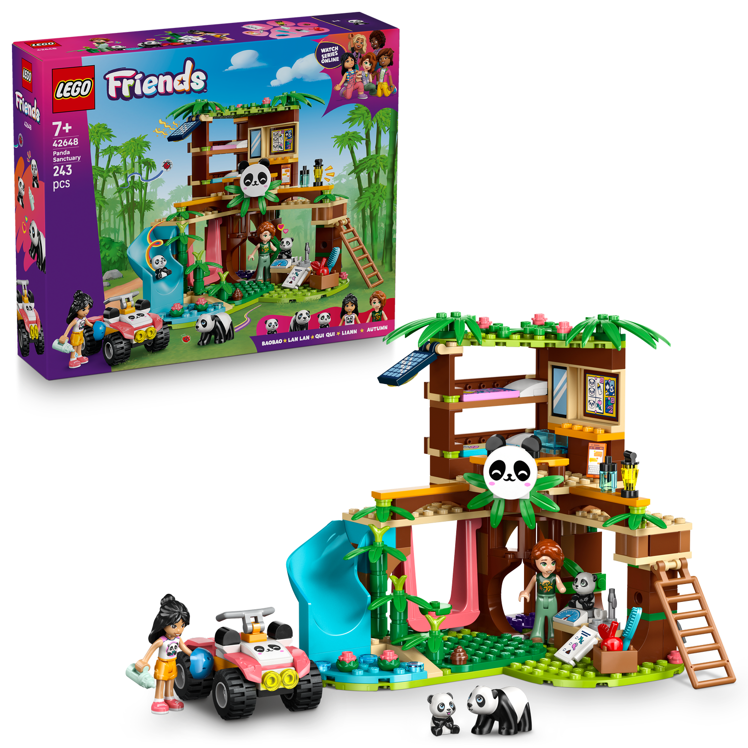 LEGO® Friends™ Panda Sanctuary Animal Care