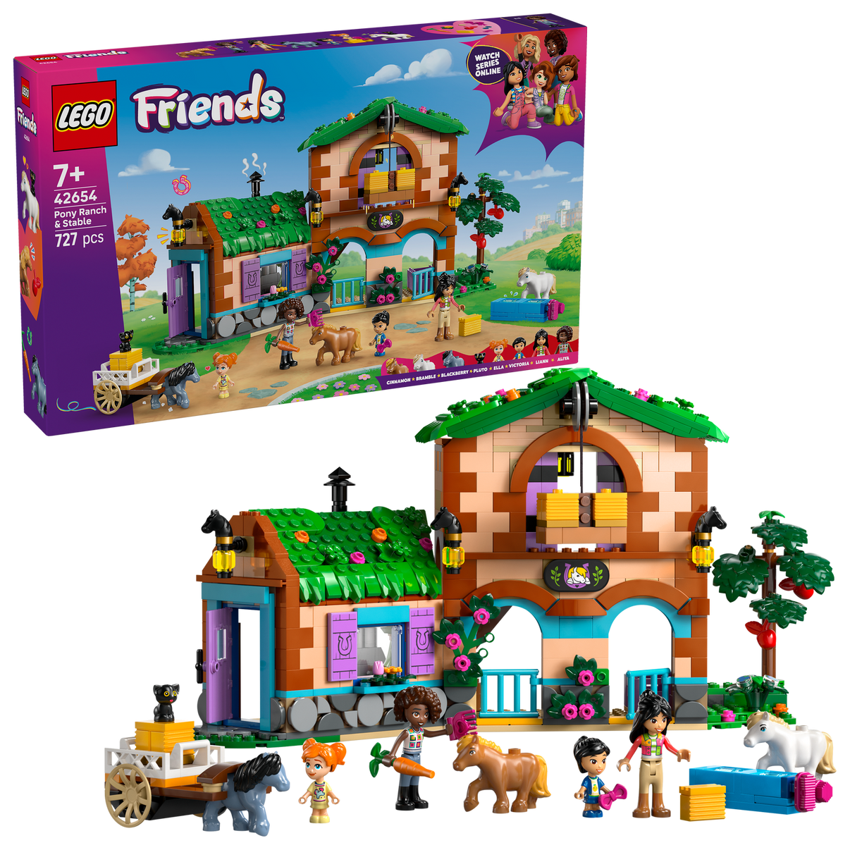 LEGO® Friends™ Pony Ranch & Stable