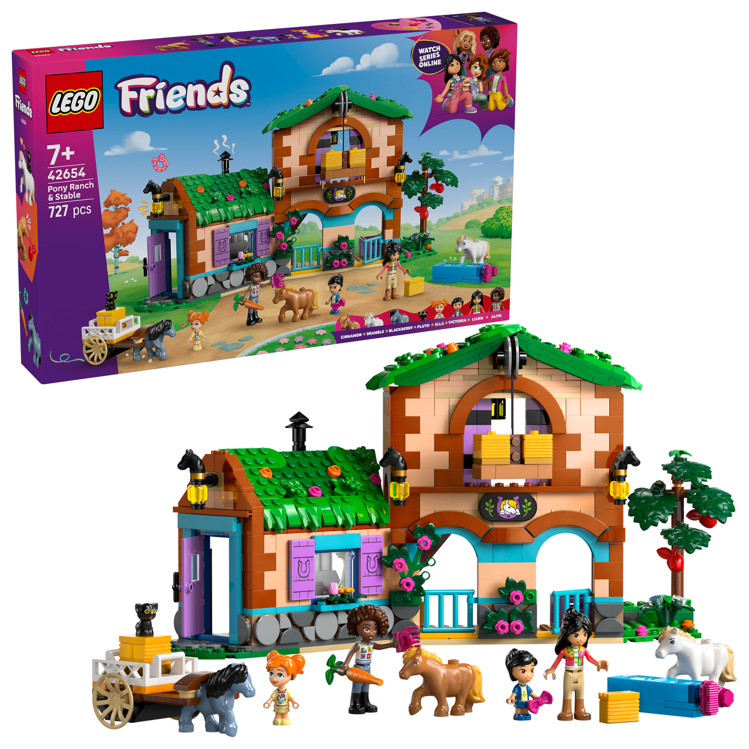LEGO® Friends™ Pony Ranch & Stable