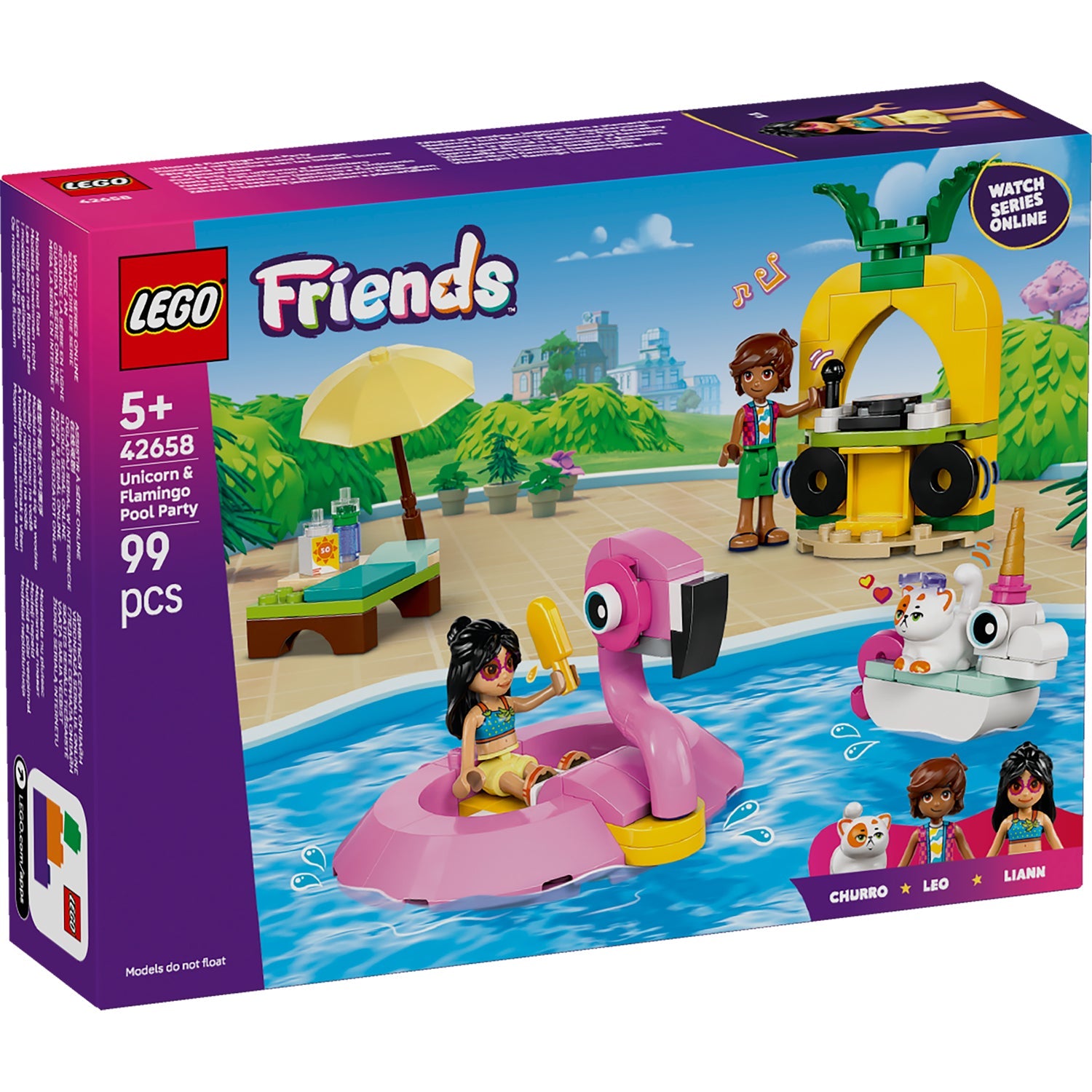 LEGO® Friends™ Unicorn & Flamingo Pool Party