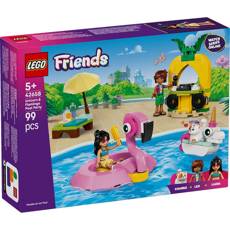 LEGO® Friends™ Unicorn & Flamingo Pool Party