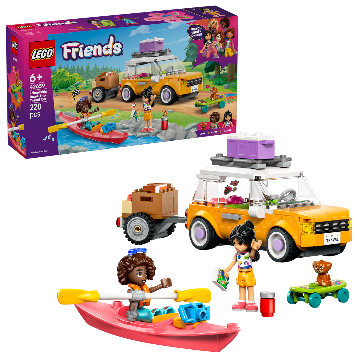 LEGO® Friends™ Friendship Road-Trip Travel Car