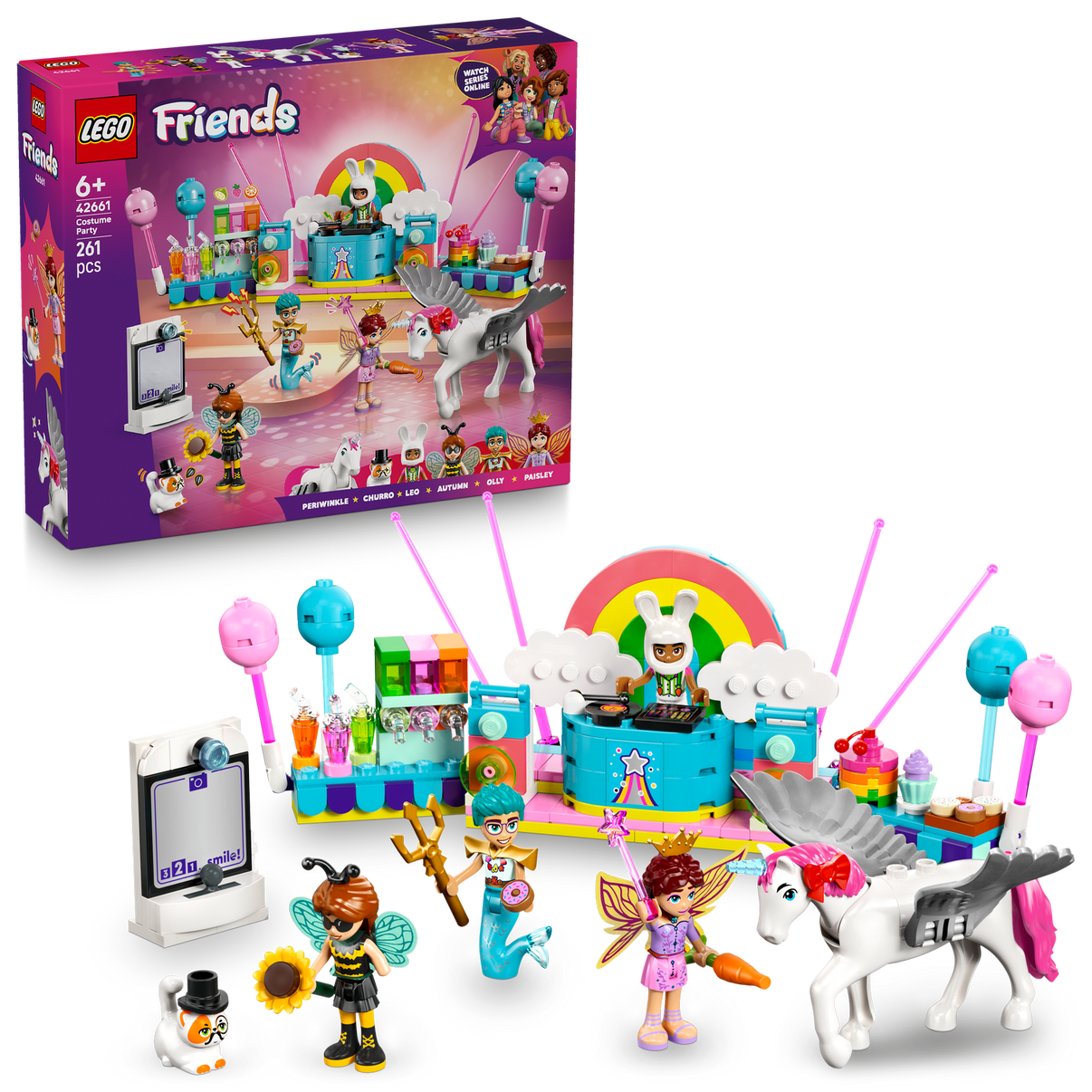 LEGO® Friends™ Costume Party with Unicorn & Fairy