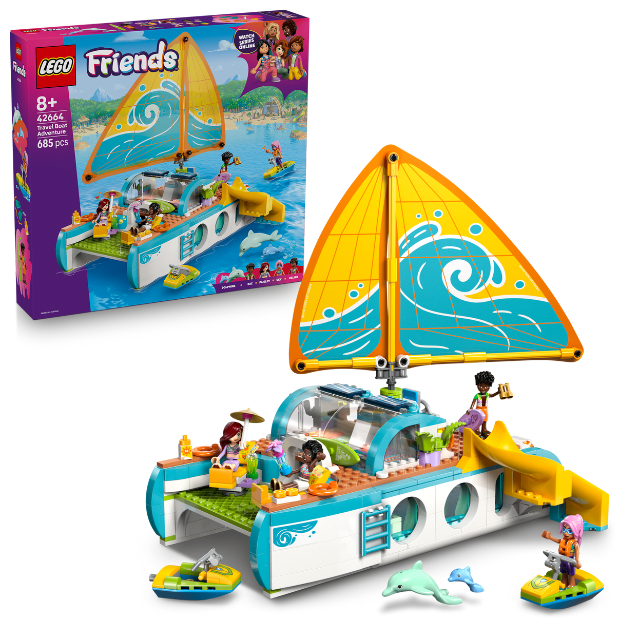 LEGO® Friends™  Travel Boat Adventure