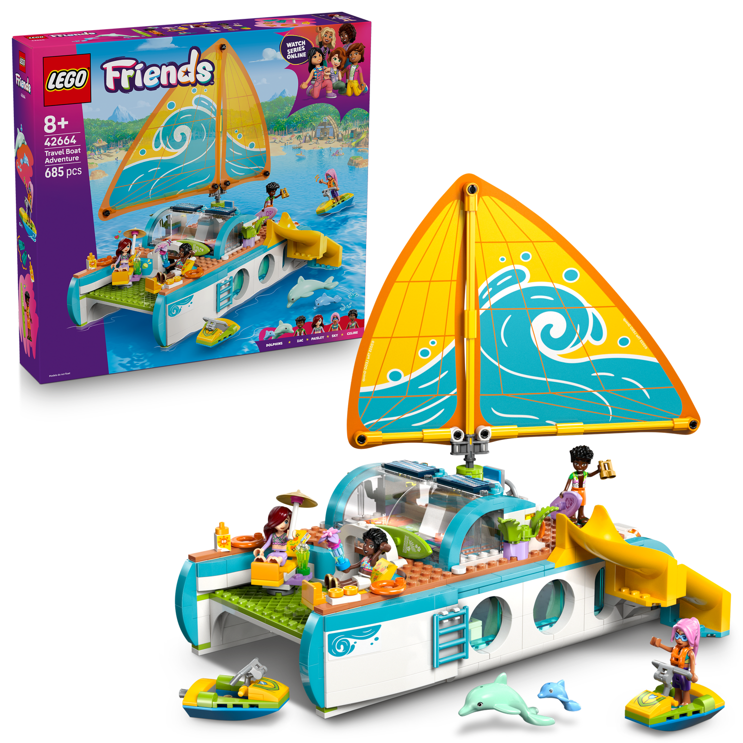 LEGO® Friends™  Travel Boat Adventure